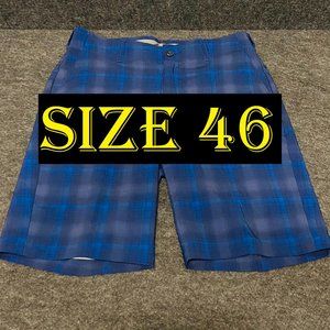 Ben Hogan Men's Printed Flat Front Shorts, Size 46